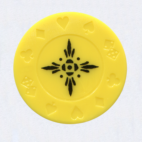 Custom Imprint Poker Chips, Plastic, Imprinted Plastic Tokens, Imprinted Bar Tokens, Printed